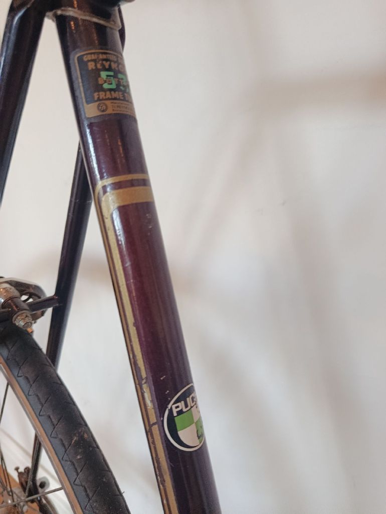 Used PUCH PUCH Custom Other Shimano 1980 Road & Gravel, Red — image 6 of 10