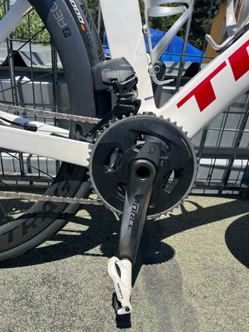 Used Trek Madone SL 7 eTap 2021 2021 Road & Gravel, White — image 12 of 16