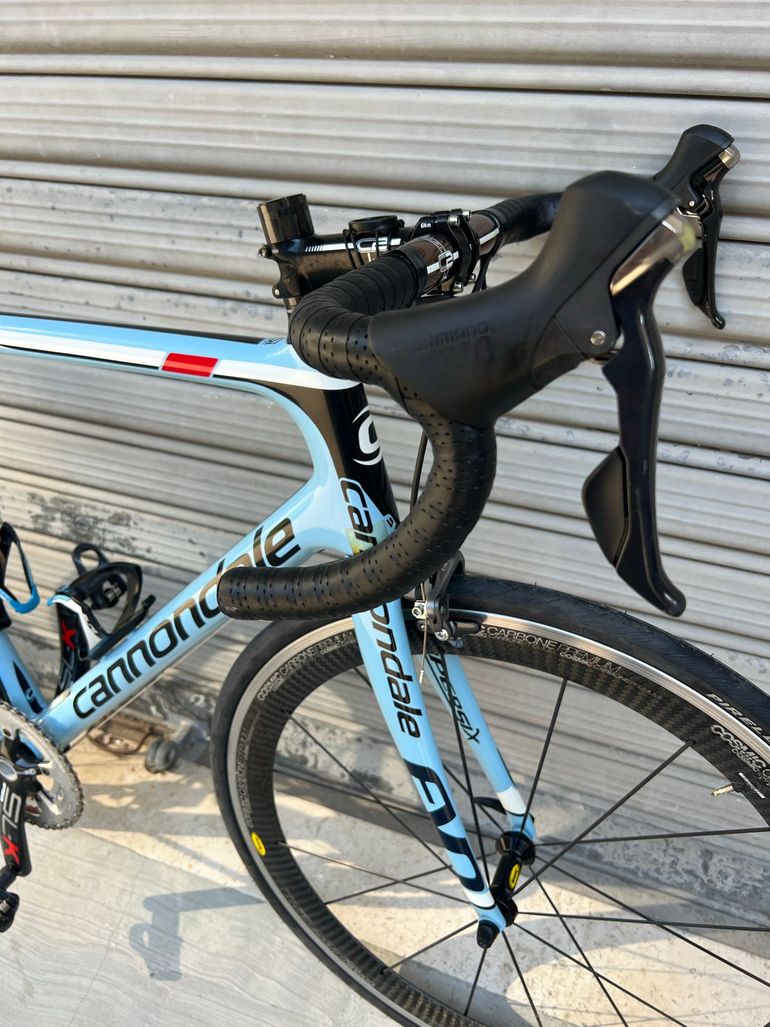Used Cannondale SuperSix EVO Shimano Ultegra 2016 Road & Gravel, Blue — image 8 of 15