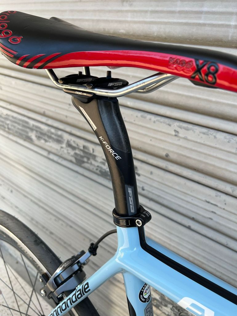 Used Cannondale SuperSix EVO Shimano Ultegra 2016 Road & Gravel, Blue — image 7 of 15