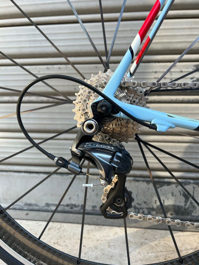 Used Cannondale SuperSix EVO Shimano Ultegra 2016 Road & Gravel, Blue — image 9 of 15