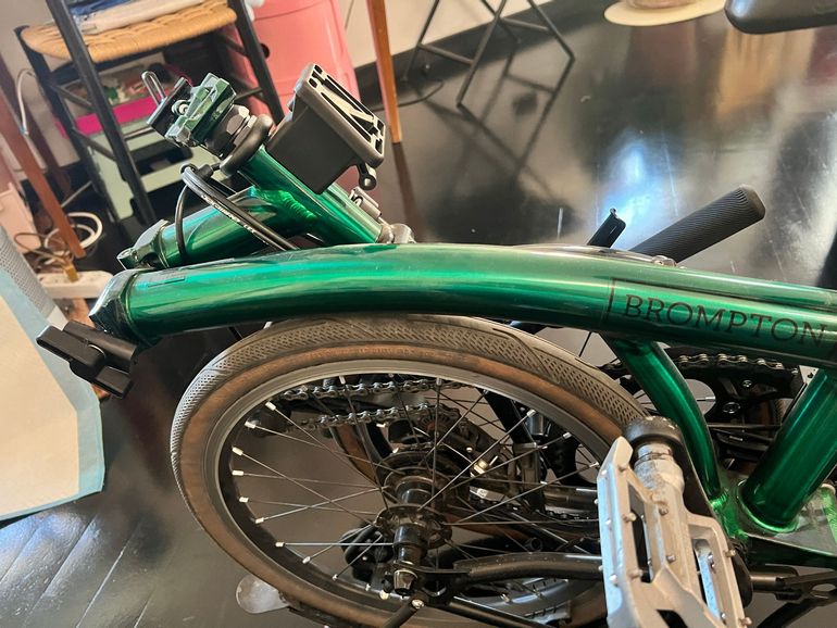 Used brompton p line Brompton p line Custom 2025 Urban, Green — image 2 of 8