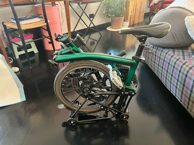 Used brompton p line Brompton p line Custom 2025 Urban, Green — image 1 of 8