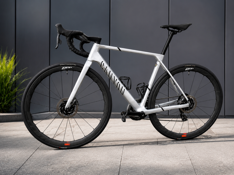 Used Canyon Ultimate CFR eTap 2024 2024 Road & Gravel, Hellgrau — image 2 of 4