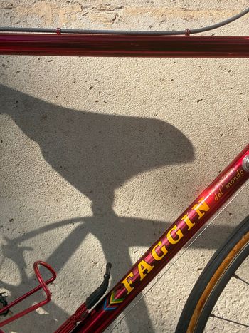 Used Faggin Faggin Custom Campagnolo Record 1986 Road & Gravel, Red — image 24 of 25