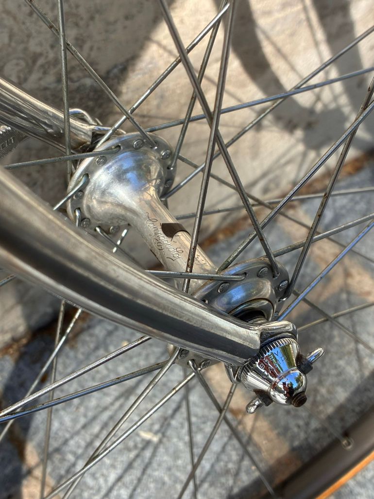 Used Faggin Faggin Custom Campagnolo Record 1986 Road & Gravel, Red — image 12 of 25