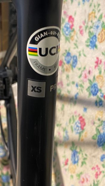 Used Giant TCR Advanced Pro Team Disc 2021 Frameset 2021 Road & Gravel, Black — image 6 of 14