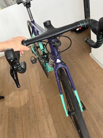 Used Canyon CF SL 7 WMN Disc 2022 Road & Gravel, Purple — image 5 of 6