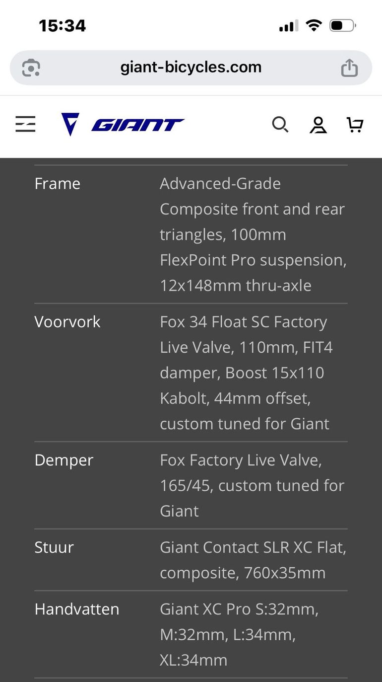 Použité Giant Anthem Advanced Pro 29 0 2022 2022 Mountainbike — obrázek 7 z 8