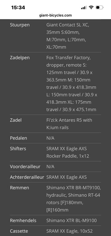 Brugt Giant Anthem Advanced Pro 29 0 2022 2022 Mountainbike — billede 8 af 8