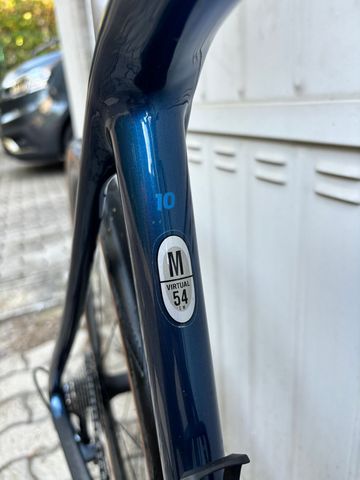 Gebrauchtes Scott Addict 10 disc 2021 2021 Road & Gravel, Blau — Bild 6 von 7