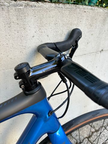 Gebrauchtes Scott Addict 10 disc 2021 2021 Road & Gravel, Blau — Bild 5 von 7