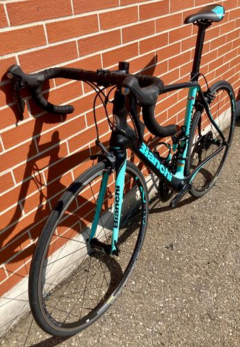 Used Bianchi Infinito CV Disc Ultegra 2018 2018 Road & Gravel, Black — image 6 of 10
