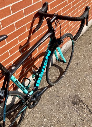 Used Bianchi Infinito CV Disc Ultegra 2018 2018 Road & Gravel, Black — image 7 of 10