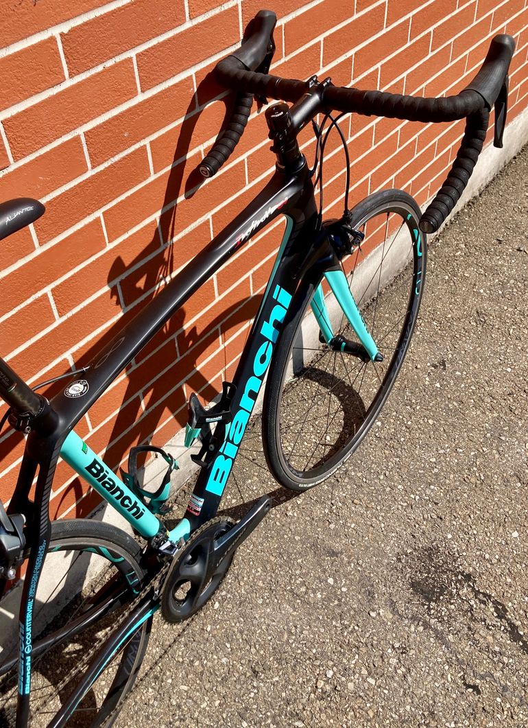 Used Bianchi Infinito CV Disc Ultegra 2018 2018 Road & Gravel, Black — image 7 of 10