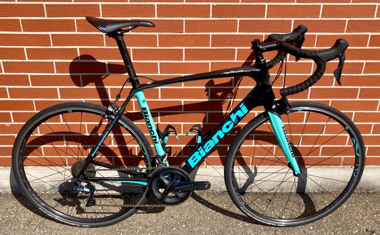 Used Bianchi Infinito CV Disc Ultegra 2018 2018 Road & Gravel, Black — image 1 of 10