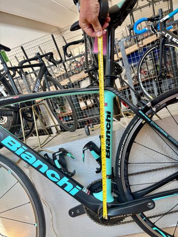 Used Bianchi Infinito CV Disc Ultegra 2018 2018 Road & Gravel, Black — image 9 of 10