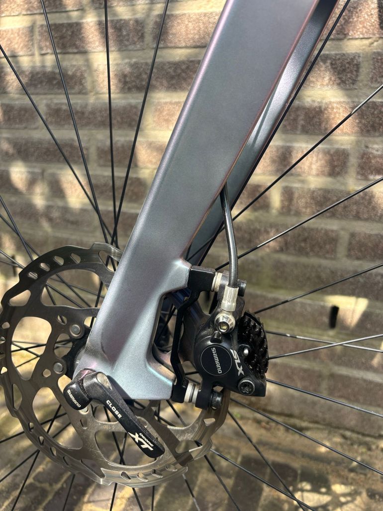 Used Trek Trek Custom Shimano SLX 2021 Mountainbike, Light Gray — image 11 of 18