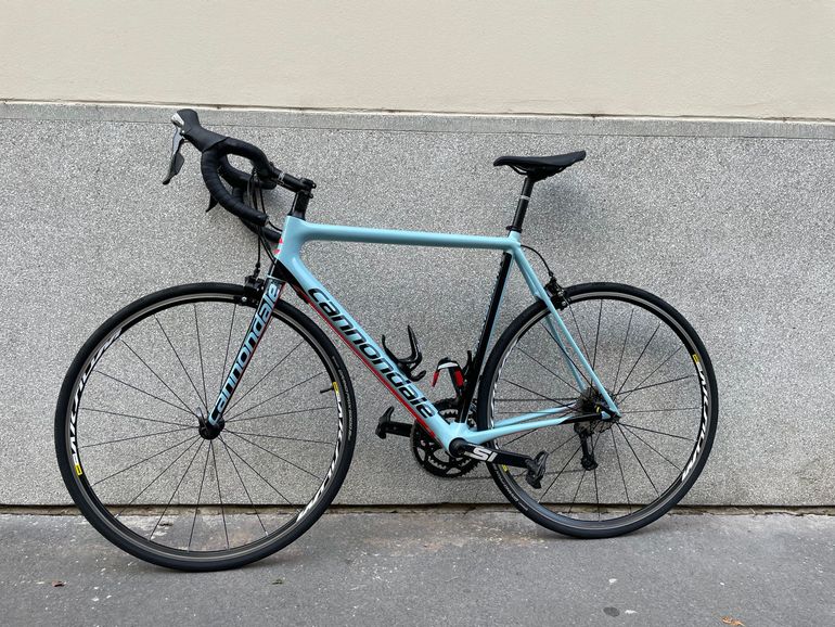 Used Cannondale SuperSix EVO 105 2017 2017 Road & Gravel, Blue — image 1 of 3