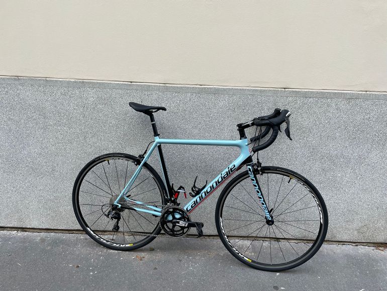 Used Cannondale SuperSix EVO 105 2017 2017 Road & Gravel, Blue — image 2 of 3