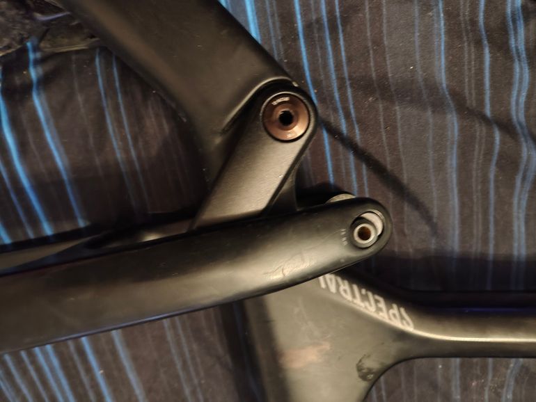 Used Canyon Spectral 27.5 CF 8 2024 Frameset 2024 Mountainbike, Black, 27.5 — image 2 of 9