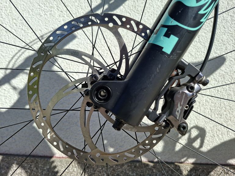 Used Orbea RISE M10 2022 2022 Mountainbike, Blue, 29 — image 7 of 11
