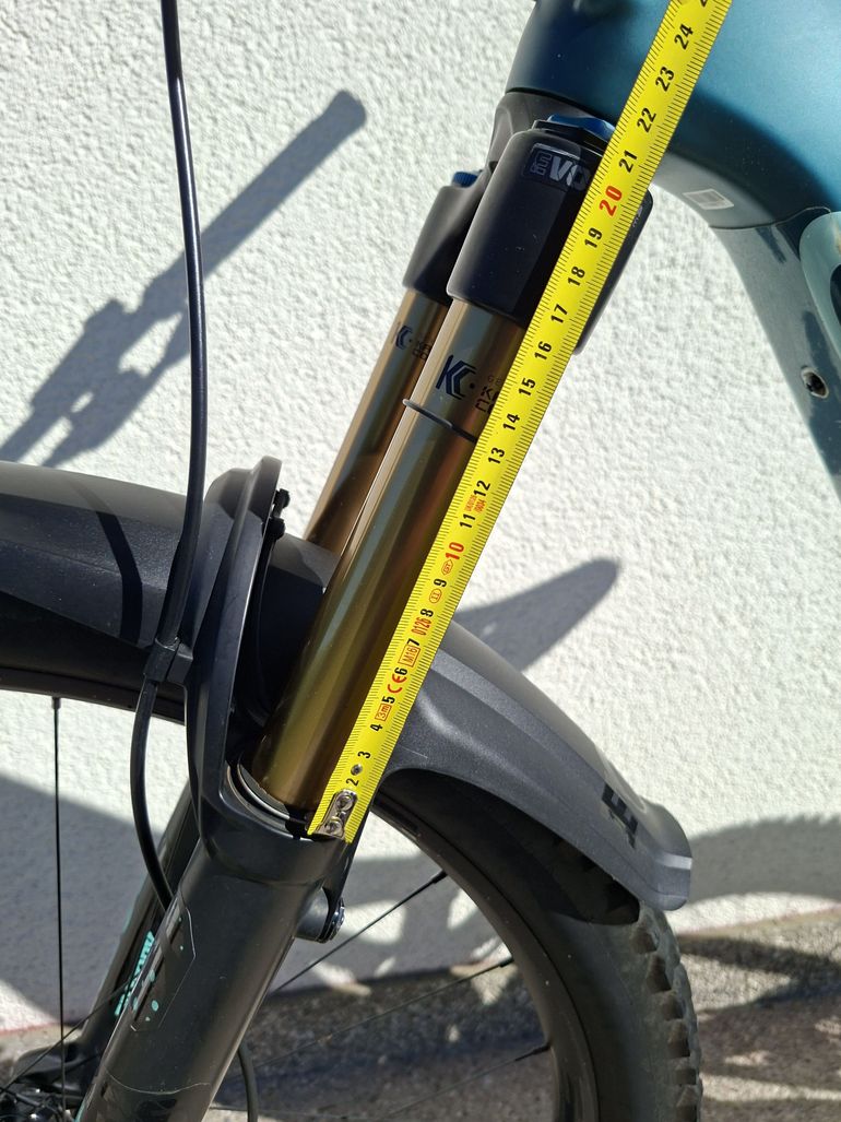 Used Orbea RISE M10 2022 2022 Mountainbike, Blue, 29 — image 4 of 11