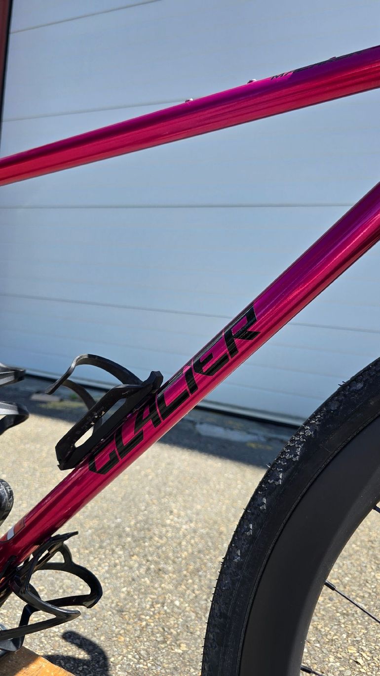 Used Glacier cycles Glacier cycles Custom Frameset 2025 Road & Gravel, Purple — image 2 of 35