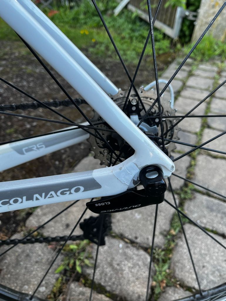 Used Colnago C-RS Ultegra Bike 2019 2019 Road & Gravel, White — image 8 of 8