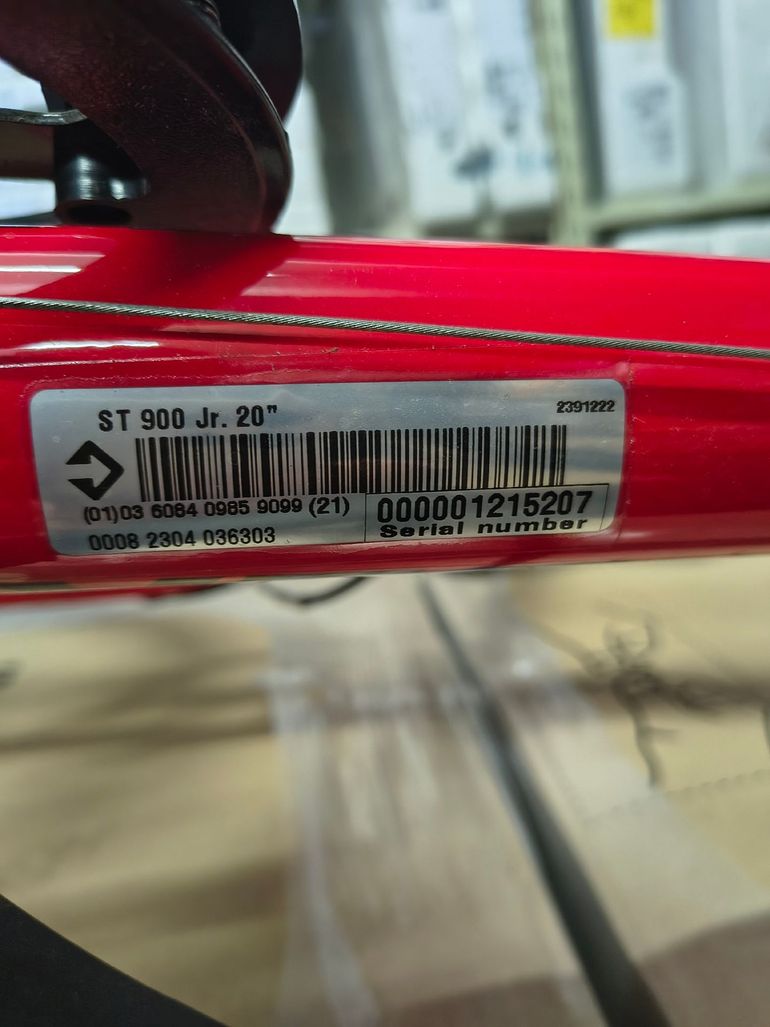 Used ROCKRIDER ROCKRIDER Custom Shimano Tourney 2023 Youth, Red — image 8 of 11