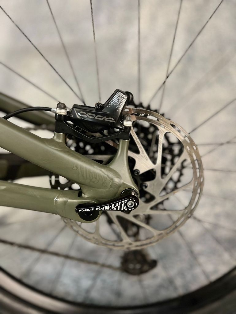 Used Specialized Status 160 2022 2022 Mountainbike, Green, 29 — image 11 of 12
