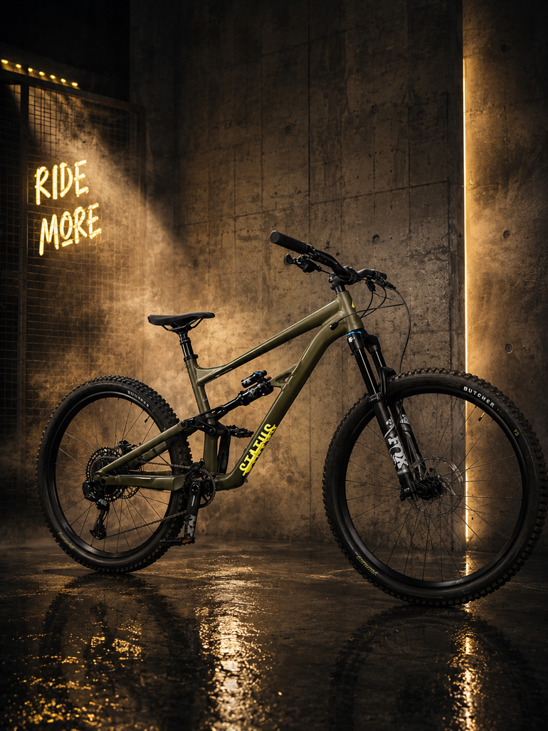 Used Specialized Status 160 2022 2022 Mountainbike, Green, 29 — image 1 of 12
