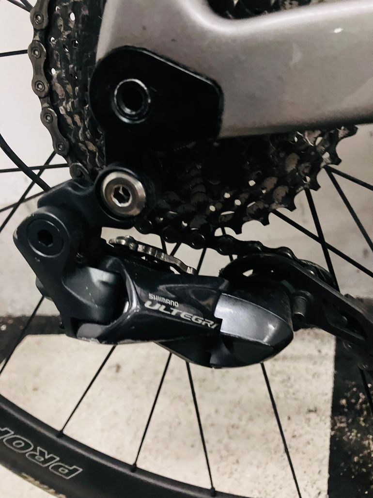 Used Argon 18 Nitrogen Ultegra Di2 2018 Road & Gravel, Light Gray — image 4 of 6