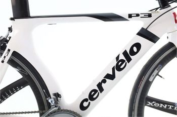 Used Cervélo P3 2018 Road & Gravel, White — image 2 of 9