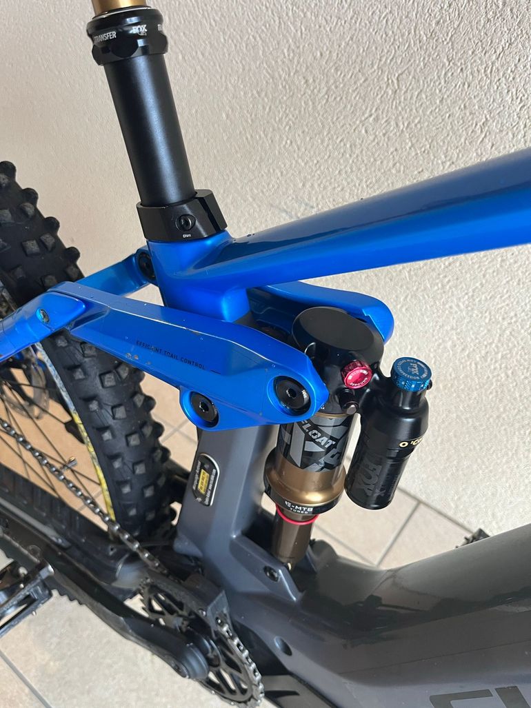 Used CUBE STEREO HYBRID 160 HPC, ACTIONTEAM 750 27.5 2022 2022 Mountainbike, Blue, 27.5 — image 5 of 13