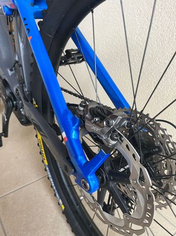 Used CUBE STEREO HYBRID 160 HPC, ACTIONTEAM 750 27.5 2022 2022 Mountainbike, Blue, 27.5 — image 9 of 13