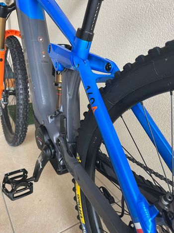 Used CUBE STEREO HYBRID 160 HPC, ACTIONTEAM 750 27.5 2022 2022 Mountainbike, Blue, 27.5 — image 11 of 13