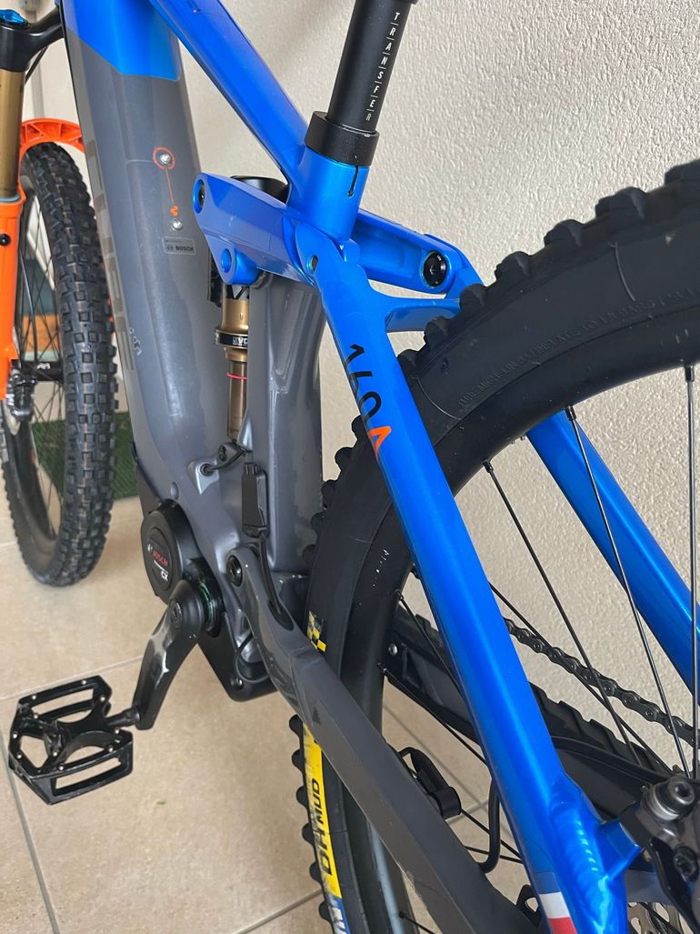 Used CUBE STEREO HYBRID 160 HPC, ACTIONTEAM 750 27.5 2022 2022 Mountainbike, Blue, 27.5 — image 11 of 13