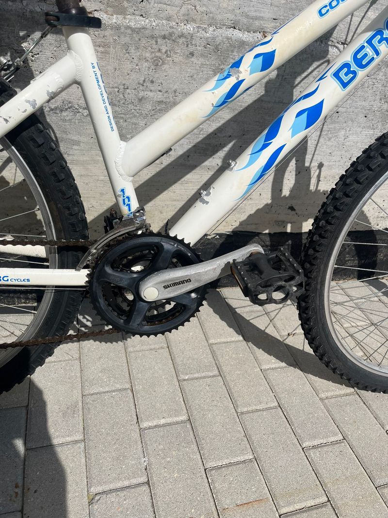Gebrauchtes Berg Country 2014 Mountainbike, Weiß — Bild 2 von 5