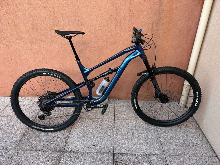 Used Cannondale Habit 3 2024 2024 Mountainbike, Purple, 27.5 — image 1 of 9