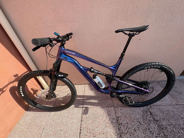 Used Cannondale Habit 3 2024 2024 Mountainbike, Purple, 27.5 — image 2 of 9