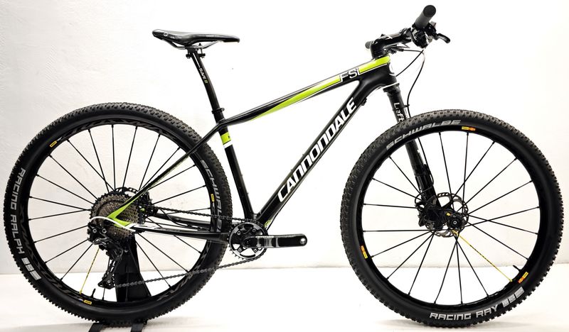 Used Cannondale F-Si Carbon 4 2017 2017 Mountainbike, Black, 27.5 — image 1 of 13