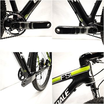 Used Cannondale F-Si Carbon 4 2017 2017 Mountainbike, Black, 27.5 — image 10 of 13