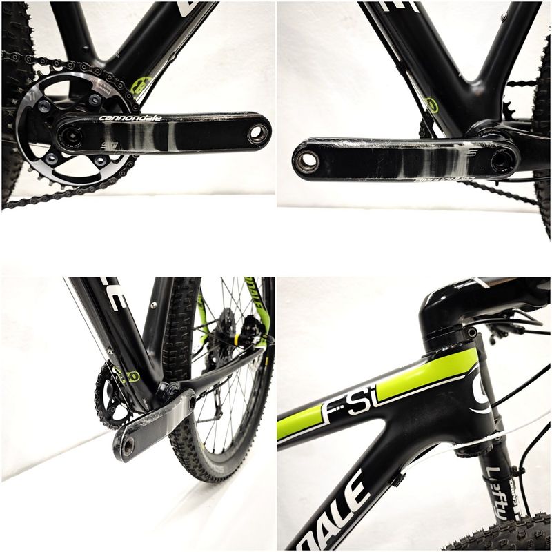 Used Cannondale F-Si Carbon 4 2017 2017 Mountainbike, Black, 27.5 — image 10 of 13