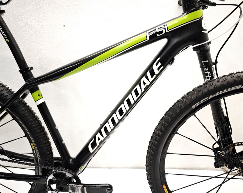 Used Cannondale F-Si Carbon 4 2017 2017 Mountainbike, Black, 27.5 — image 6 of 13