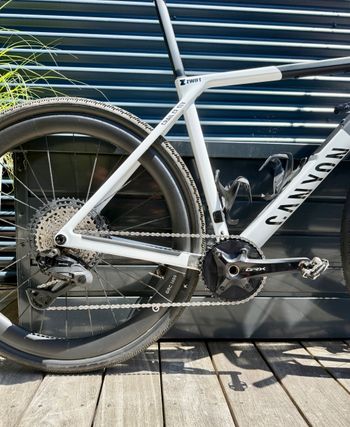 Used Canyon Grail CF SLX 8 Di2 2026 2026 Road & Gravel, White — image 3 of 4