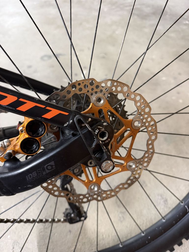 Brugt Scott Genius Shimano Deore XT 2016 Mountainbike — billede 7 af 7