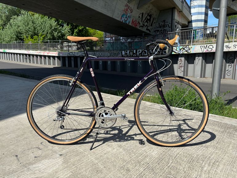 Used Trek 520 Shimano Deore 1980 Road & Gravel, Purple — image 2 of 4