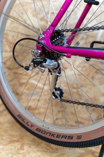 Used Giant Giant Coldrock 90s Cromoly Steel City Build 1995 Mountainbike, Rojo — image 5 of 9