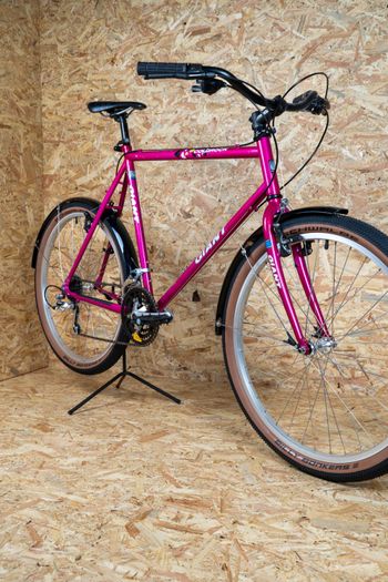 Used Giant Giant Coldrock 90s Cromoly Steel City Build 1995 Mountainbike, Rojo — image 4 of 9